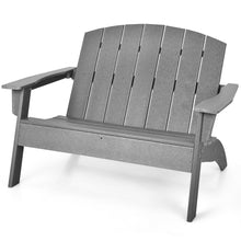 Load image into Gallery viewer, Gymax Set of 2 Adirondack Chair Patio HDPE Adirondack Loveseat Bench Weather Resistant
