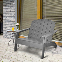 Load image into Gallery viewer, Gymax Set of 2 Adirondack Chair Patio HDPE Adirondack Loveseat Bench Weather Resistant
