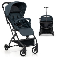 Load image into Gallery viewer, Gymax Lightweight Baby Stroller Compact Travel Stroller Retractable T-Shaped Rod
