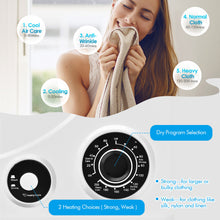 Load image into Gallery viewer, Gymax 13.2 lbs Electric Tumble Compact Laundry Dryer Stainless Steel Tub 1350 W
