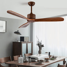 Load image into Gallery viewer, Gymax 52&#39;&#39;Modern Ceiling Fan Indoor Outdoor Brushed Nickel Finish w/Remote
