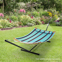 Load image into Gallery viewer, Gymax 2-Person Heavy-Duty Hammock Stand w/ Storage Bag Portable 450 LBS Capacity
