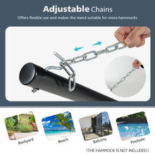 Load image into Gallery viewer, Gymax 2-Person Heavy-Duty Hammock Stand w/ Storage Bag Portable 450 LBS Capacity

