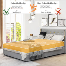 Load image into Gallery viewer, Gymax Queen Bed Frame Mattress Foundation with 4 Storage Drawers Silver
