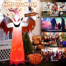 Load image into Gallery viewer, Gymax 6FT Inflatable Halloween Ghost Party Decoration w/ Flame Lights
