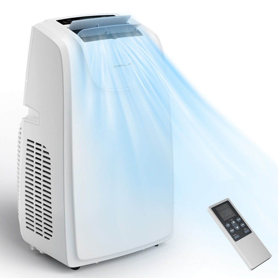 Gymax 12000 BTU ASHRAE Portable Air Conditioner with Remote Control Cooling Fan Dehumidifier