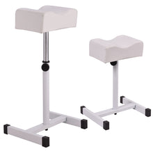 Load image into Gallery viewer, Gymax Adjustable Pedicure Manicure Technician Nail Footrest White
