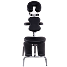 Load image into Gallery viewer, Gymax Portable Pad Travel Massage Tattoo Spa Chair PU Leather
