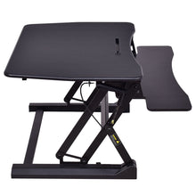 Load image into Gallery viewer, Gymax Height Adjustable Stand Up Desk Computer Workstation Lift Rising Laptop
