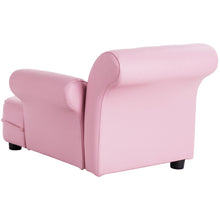Load image into Gallery viewer, Gymax Kids Sofa Relax Couch Chaise Lounge Armrest Chair Bedroom Living Room Pink
