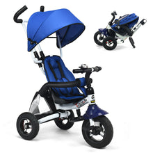 Load image into Gallery viewer, Gymax 6-In-1 Kids Baby Stroller Tricycle Detachable Learning Toy Bike w/ Canopy Bag
