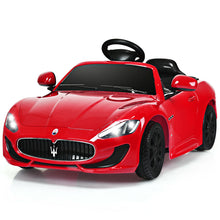 Load image into Gallery viewer, Gymax 12V Maserati Grancabrio Licensed Electric Kids Ride On Car RC w/ Lights &amp; Music
