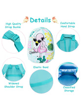 Load image into Gallery viewer, Gymax 2PC Kids Luggage Set Backpack &amp; Rolling Suitcase Travel ABS Flamingos
