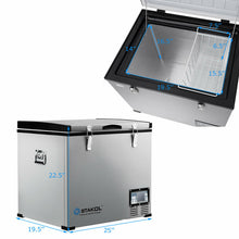 Load image into Gallery viewer, Gymax Compressor Refrigerator Portable Electric Car Freezer Cooler 63-Quart

