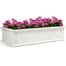 Load image into Gallery viewer, Gymax 48&#39;&#39;x24&#39;&#39; Raised Garden Bed Rectangle Plant Box Planter Flower Vegetable Brown/White
