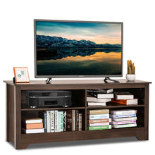 Load image into Gallery viewer, Gymax 58&#39;&#39; TV Stand Entertainment Media Center Console Wood Storage Furniture Espresso
