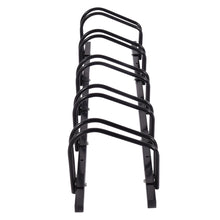 Load image into Gallery viewer, Gymax 5 Bike Bicycle Stand Parking Garage Storage Cycling Rack Black
