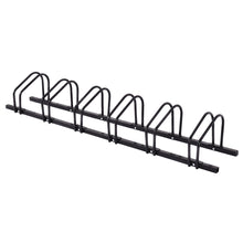 Load image into Gallery viewer, Gymax 6 Bike Bicycle Stand Parking Garage Storage Cycling Rack Black

