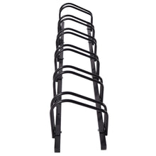 Load image into Gallery viewer, Gymax 6 Bike Bicycle Stand Parking Garage Storage Cycling Rack Black
