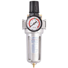 Load image into Gallery viewer, Gymax SFR300 3/8&#39;&#39; Air Pressure Regulator Filter Water Separator with Pressure Gauge
