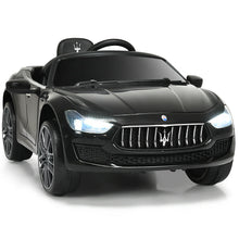 Load image into Gallery viewer, Gymax 12V Maserati Licensed Kids Ride on Car w/ RC Remote Control Led Lights MP3
