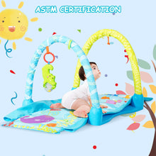 Load image into Gallery viewer, Gymax 4-in-1 Activity Play Mat Baby Activity Center w/3 Hanging Toys
